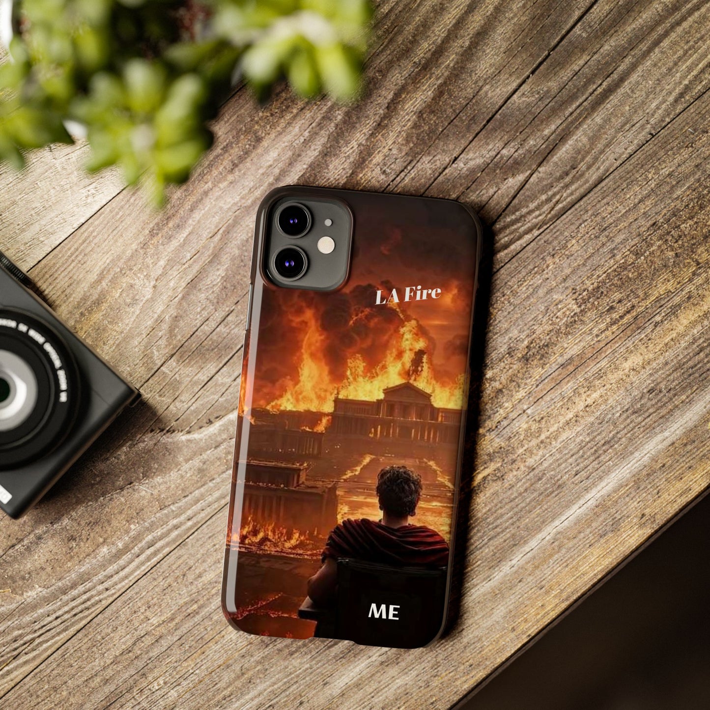 La Fire Meme Slim Phone Case