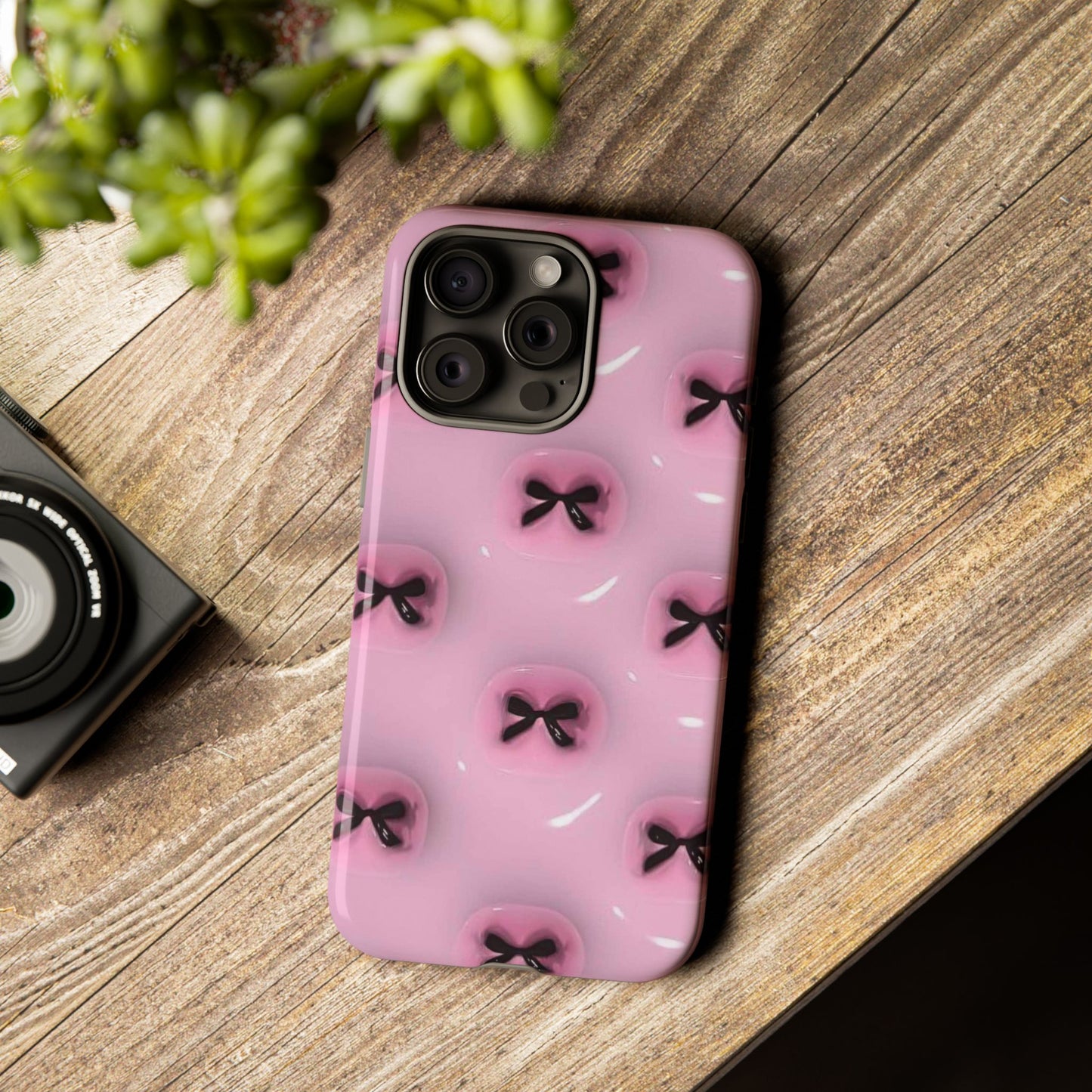 Cute Heart Bow Phone Case