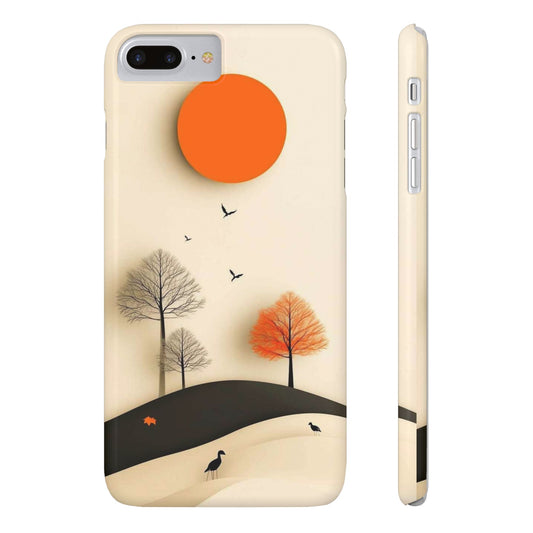 Autumn Landscape Slim Phone Case