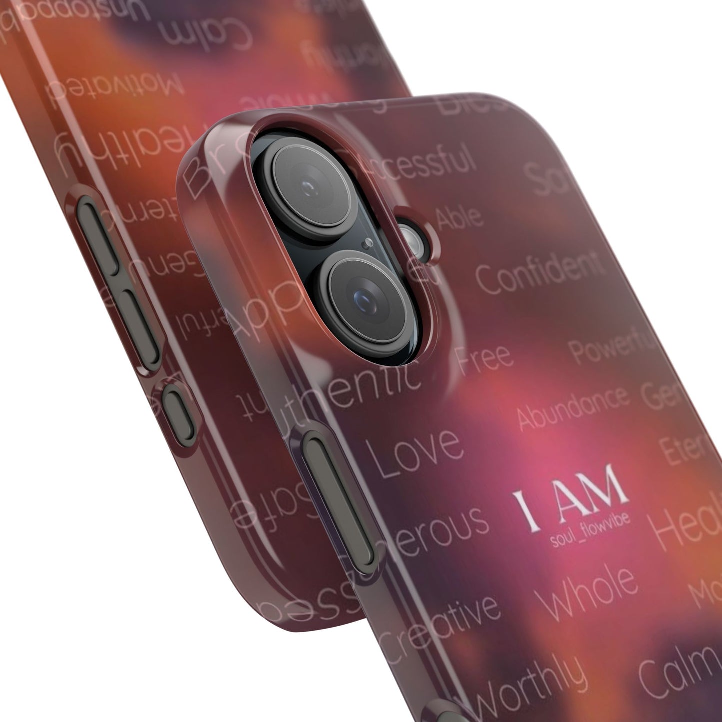 Inspirational Slim Phone Case - I AM Soul Flow Vibes