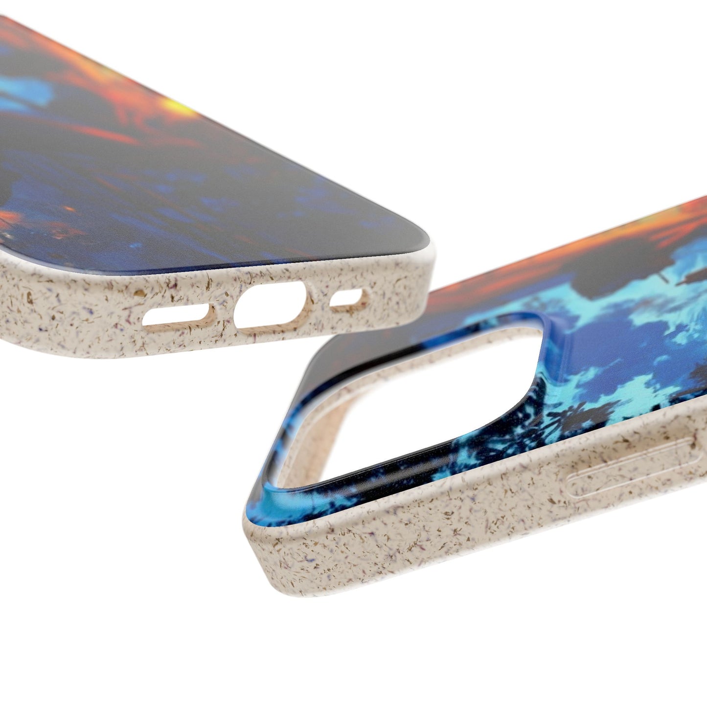 Eco-Friendly Biodegradable Phone Case with Artistic Design