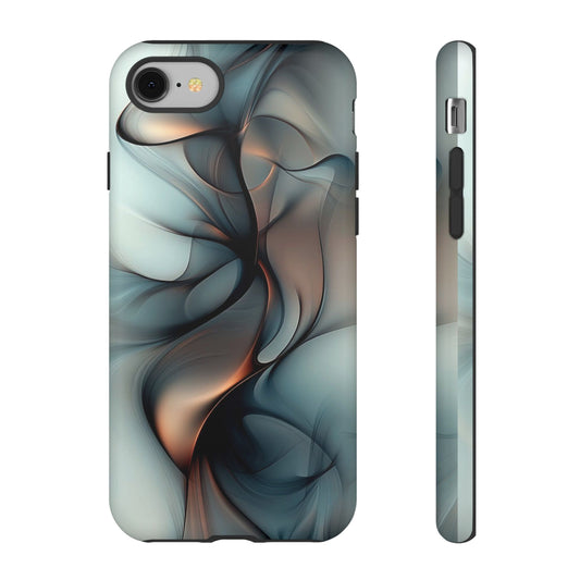 Artistic Tough Phone Case with Abstract Design