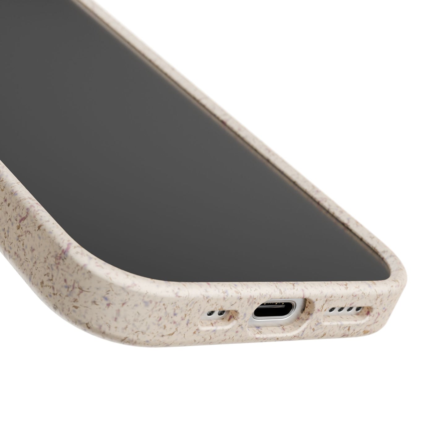 Eco-Friendly Phone Case with Glow-in-the-Dark Mushroom Design