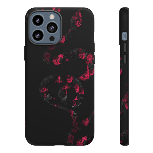 Floral Snake Phone Case