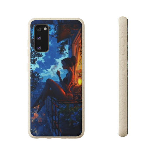 Eco-Friendly Biodegradable Phone Case with Artistic Design